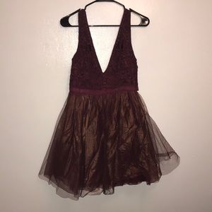 Free people tulle skirt dress